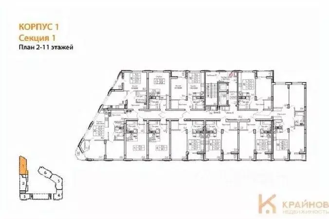 1-к кв. Воронежская область, Воронеж бул. Содружества, 1 (43.9 м) - Фото 1