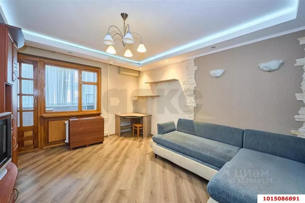 2-к кв. Краснодарский край, Краснодар ул. Имени Тургенева (52.0 м) - Фото 1