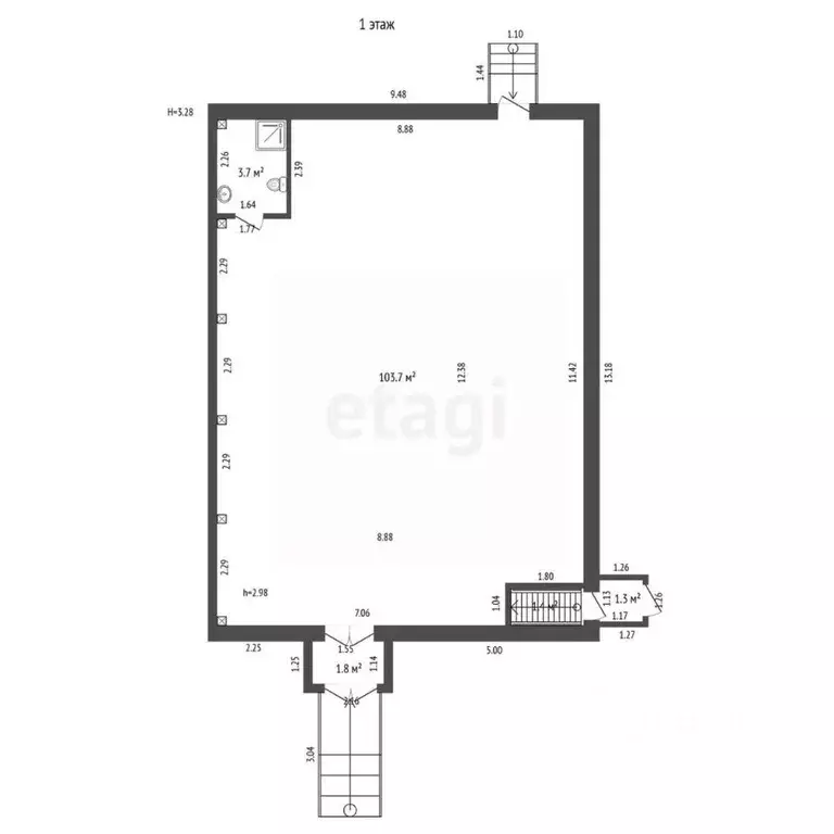 Склад в Калужская область, Кременки Жуковский район, Молодежная ул., ... - Фото 2