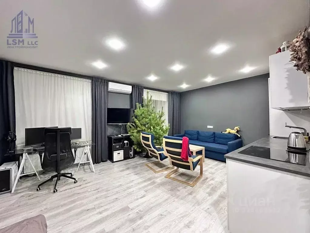 1-к кв. Ленинградская область, Кудрово г. Всеволожский район, ... - Фото 1