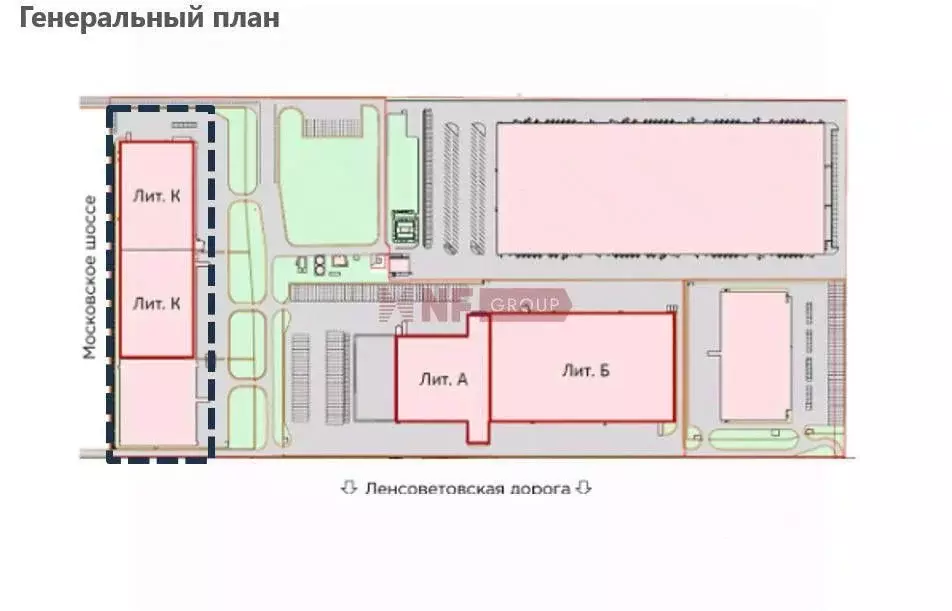 Склад в Санкт-Петербург пос. Шушары, Московское ш., 177к2К (3536 м) - Фото 1