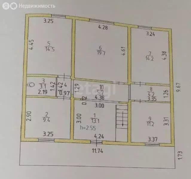 Дом в Зелёное, Молодёжная улица (260 м) - Фото 2