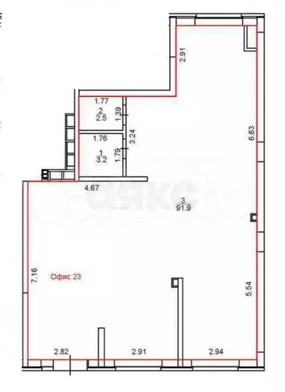 Продам помещение свободного назначения, 97.6 м - Фото 0