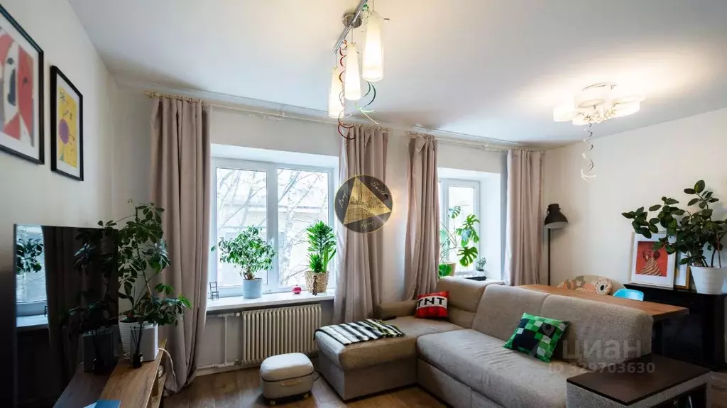 3-к кв. Санкт-Петербург Офицерский пер., 3-5 (89.8 м) - Фото 2