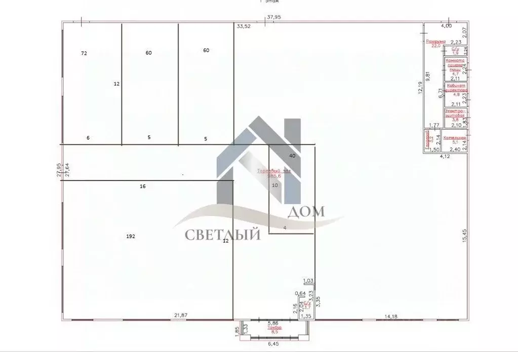 Торговая площадь в Алтайский край, Первомайский район, с. Санниково ... - Фото 2