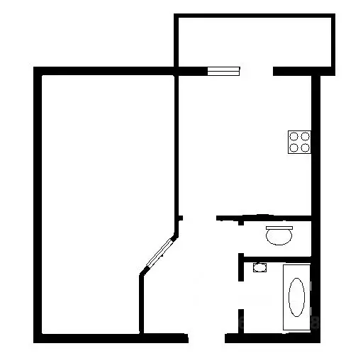 1-к кв. Ленинградская область, Мурино Всеволожский район, бул. ... - Фото 2