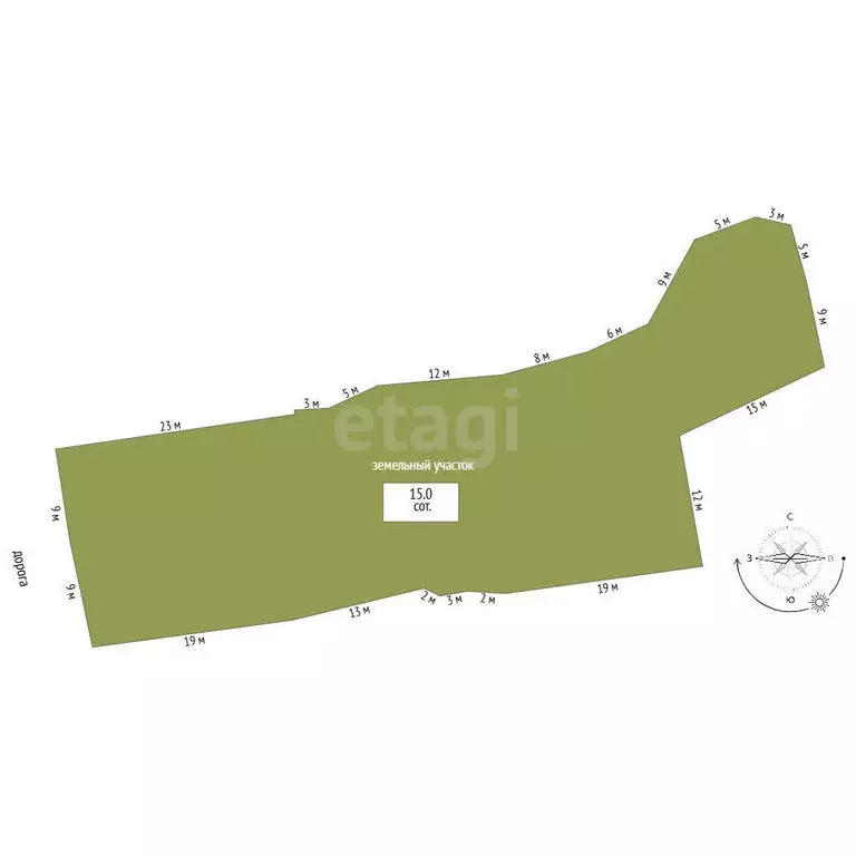 Дом в Прииртышский, Зелёная улица (48 м) - Фото 0
