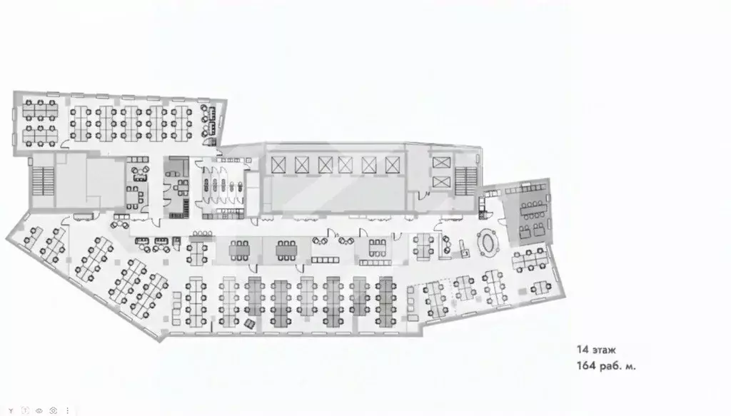 Помещение свободного назначения в Москва ул. Сущевский Вал, 18 (3924 ... - Фото 2