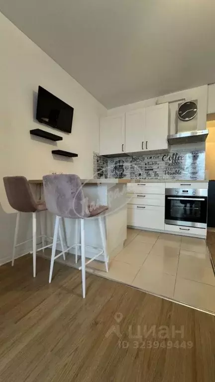 Студия Калужская область, Калуга ул. 65 лет Победы, 21 (25.2 м) - Фото 1