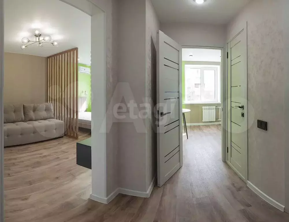 1-к. квартира, 33,1 м, 5/9 эт. - Фото 1