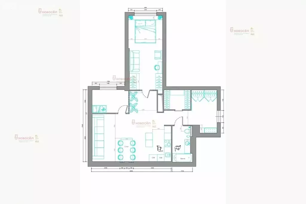 2-комнатная квартира: Екатеринбург, улица Большакова, 25 (73 м) - Фото 0