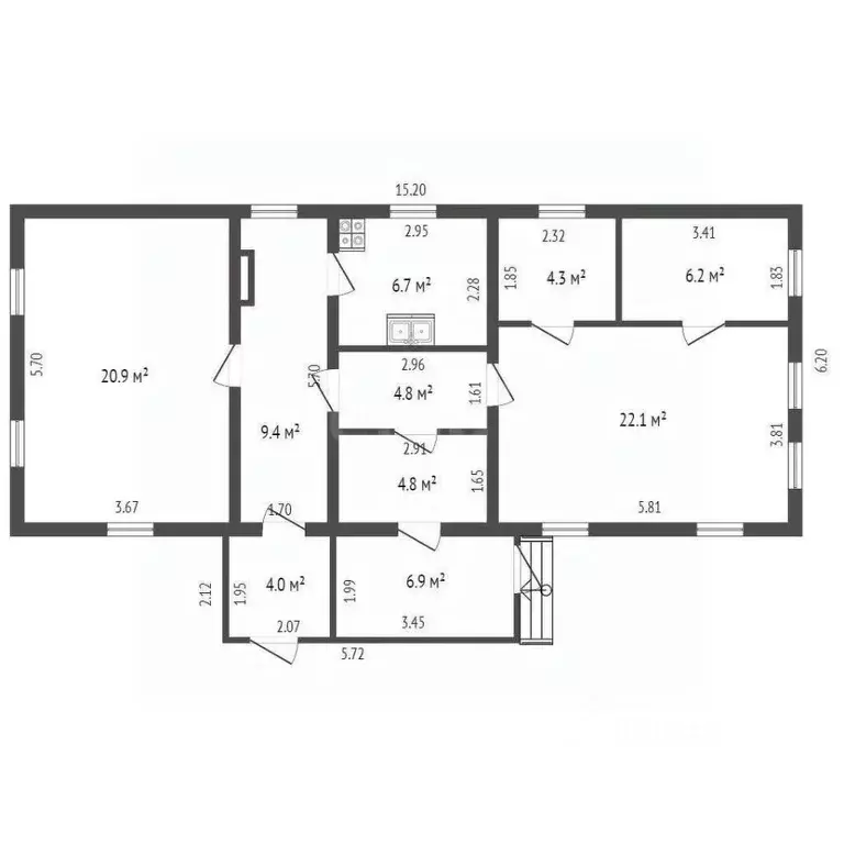 Дом в Саратовская область, Балашовский район, Хоперское муниципальное ... - Фото 2