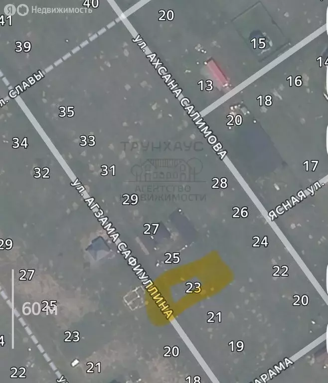 Участок в село Иванаево, улица Агзама Сафиуллина, 23 (10.88 м) - Фото 1
