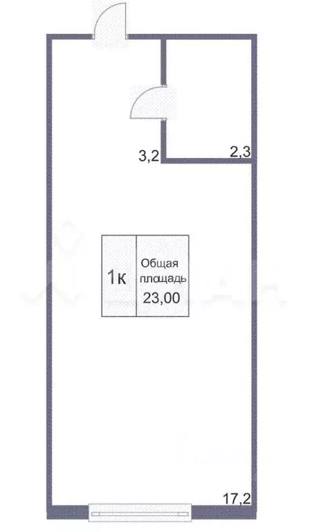 1-к кв. Кемеровская область, Кемерово Октябрьский просп., 40 (21.0 м) - Фото 1