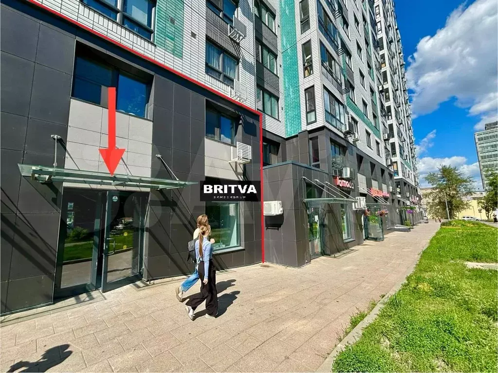 Барбершоп Britva, заселённый ЖК, 1-я линия, трафик - Фото 1