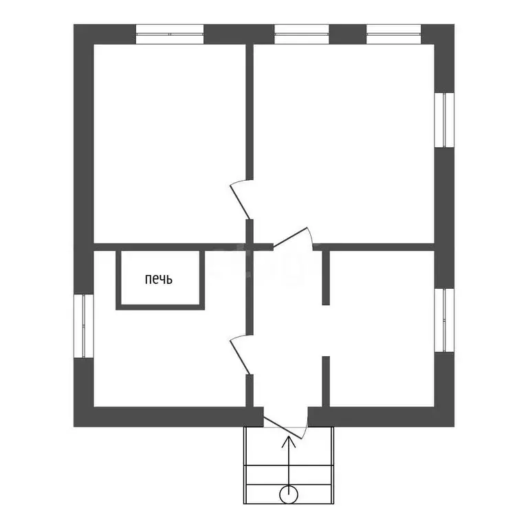 Дом в Талица, Пролетарская улица (43 м) - Фото 1