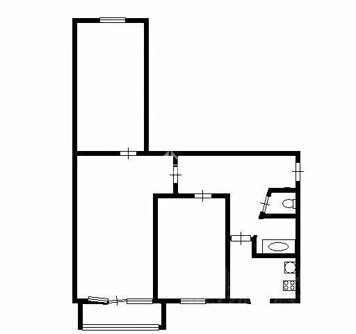 3-к кв. Калужская область, Калуга Московская ул., 120 (62.3 м) - Фото 2