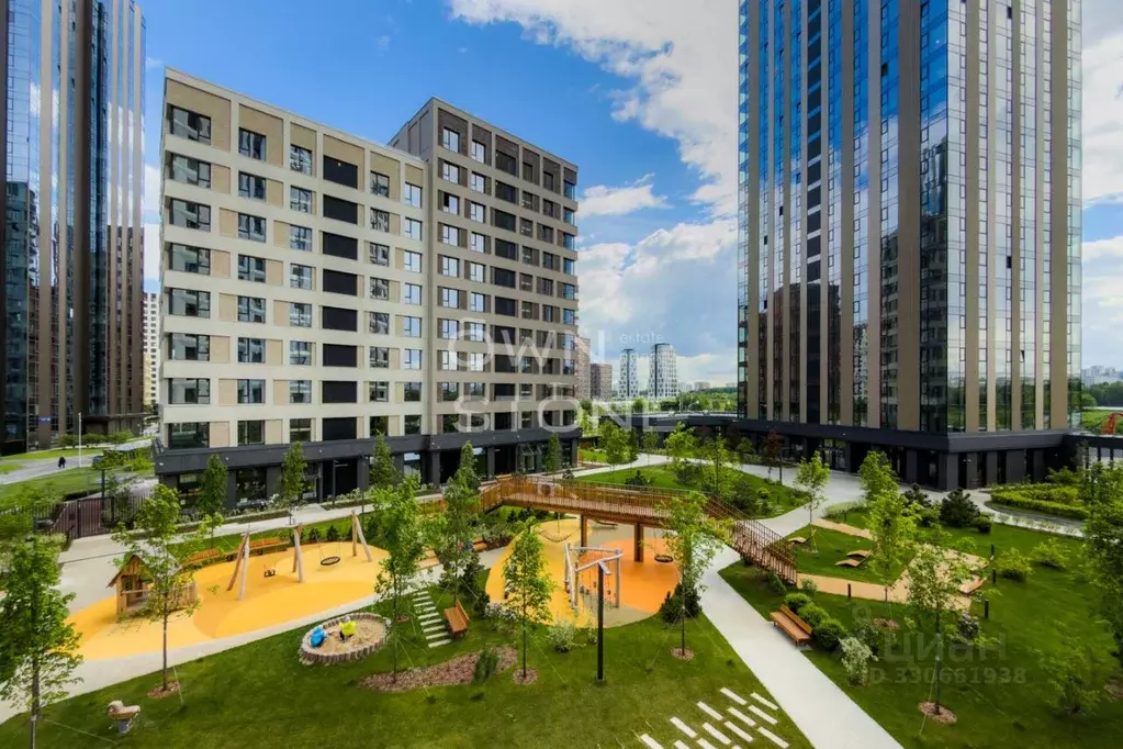 Студия Москва 3-й кв-л, Алиа жилой комплекс (27.0 м) - Фото 1