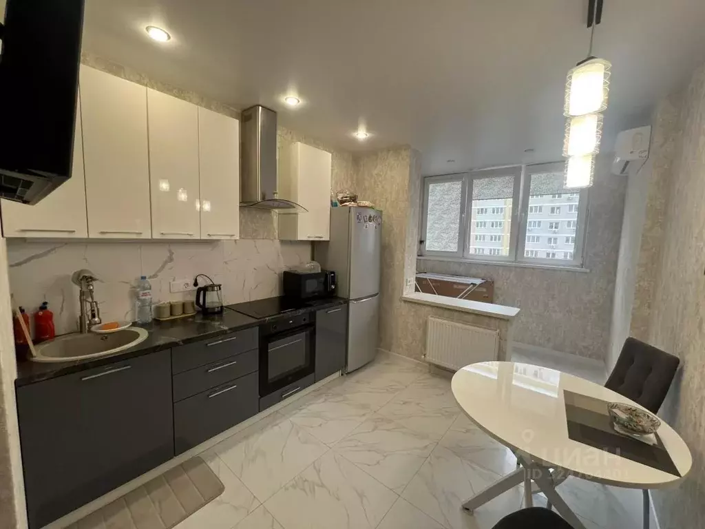 1-к кв. Краснодарский край, Краснодар Славянский мкр, ул. Заполярная, ... - Фото 1