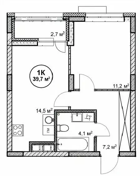 1-к кв. Нижегородская область, Нижний Новгород пос. Cовхоза Цветы,  ... - Фото 1