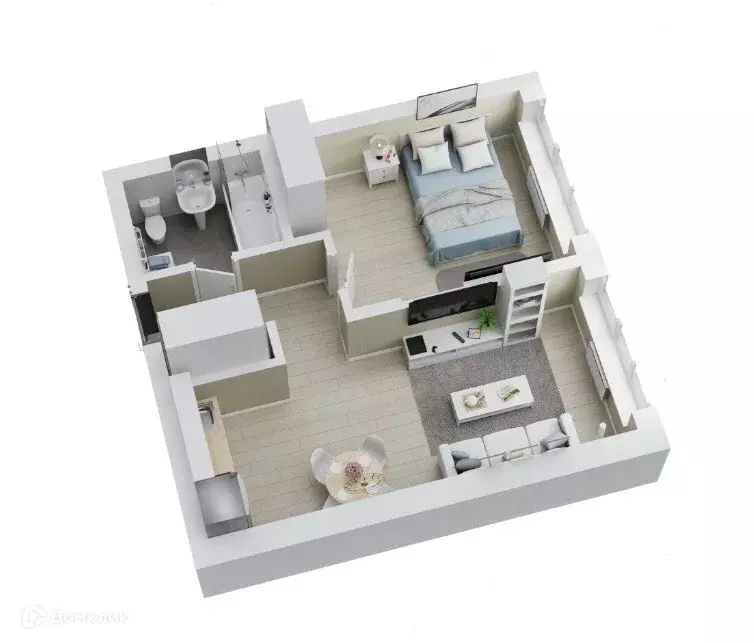 Продаётся 2-к квартира, 39.9 м - Фото 1