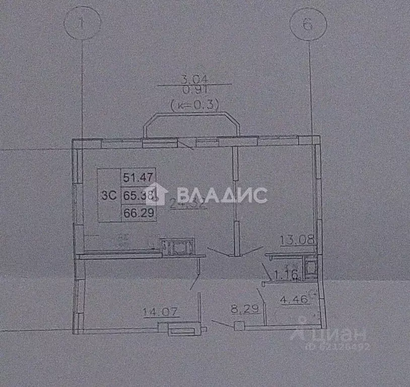 2-к кв. Ленинградская область, Мурино Всеволожский район, бул. ... - Фото 2