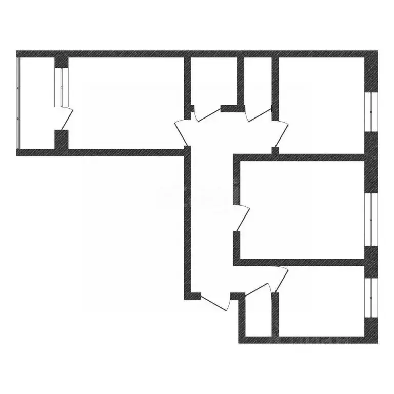 3-к кв. Нижегородская область, Нижний Новгород ул. Тимирязева, 7 (63.7 ... - Фото 2