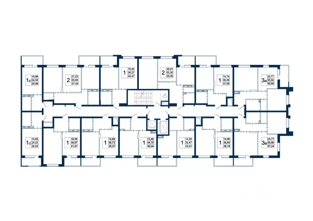 1-к кв. Воронежская область, Воронеж Московский просп., 66 (40.47 м) - Фото 1