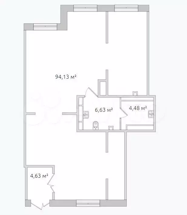 Продажа помещения свободного назначения 110 м2 - Фото 0