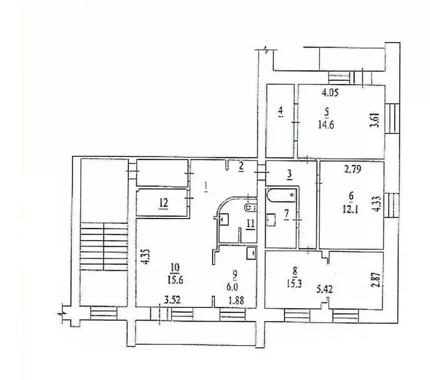 3-к кв. Новосибирская область, Бердск ул. Максима Горького, 6 (93.5 м) - Фото 2