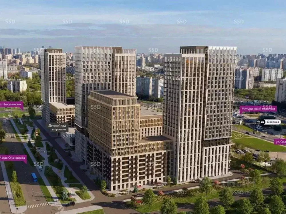 Торговая площадь в Москва Страна Озерная жилой комплекс (69 м) - Фото 1