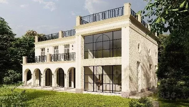 Дом в Крым, Ялта муниципальный округ, Массандра пгт  (307 м) - Фото 1