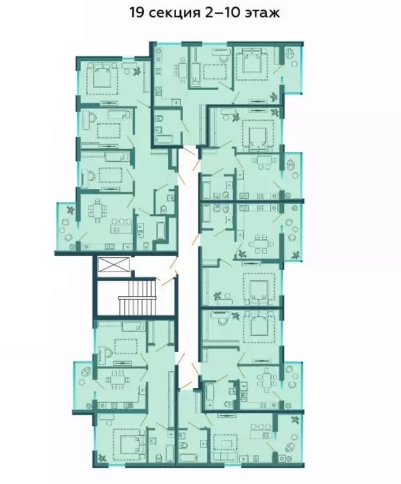 2-к кв. Ростовская область, Батайск ул. Родная, 1 (50.7 м) - Фото 1