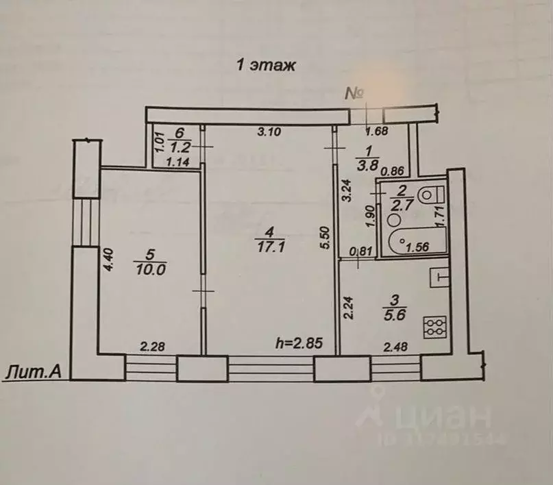 2-к кв. Тверская область, Калининский муниципальный округ, Орша пгт ... - Фото 1