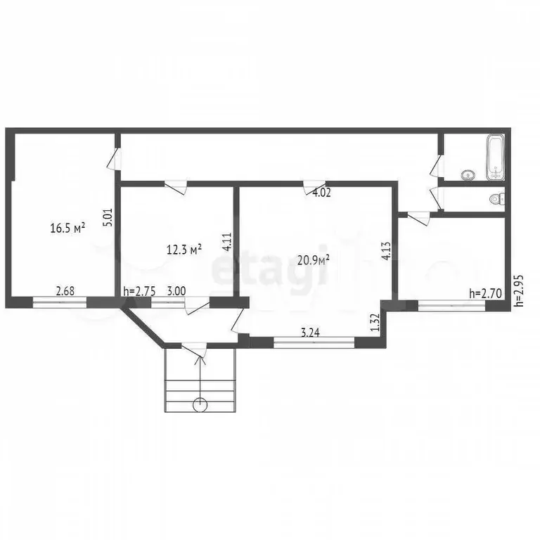 Продам помещение свободного назначения, 79.8 м - Фото 0