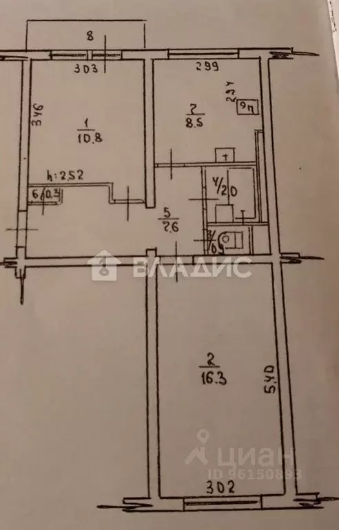 2-к кв. Карелия, Петрозаводск ул. Лизы Чайкиной, 25 (46.4 м) - Фото 2