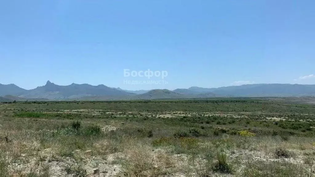 Участок в Крым, Феодосия муниципальный округ, Коктебель пгт ул. ... - Фото 1