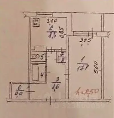 1-к кв. Ленинградская область, Гатчинский муниципальный округ, Вырица ... - Фото 2