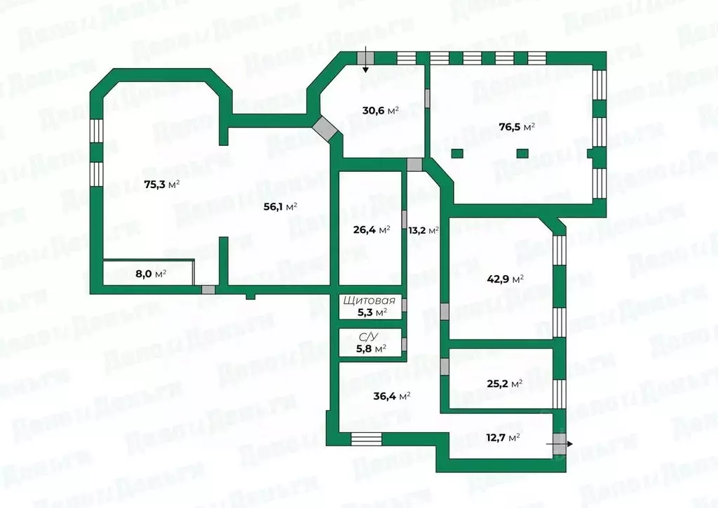 Торговая площадь в Кировская область, Киров ул. Сутырина, 12 (414 м) - Фото 0