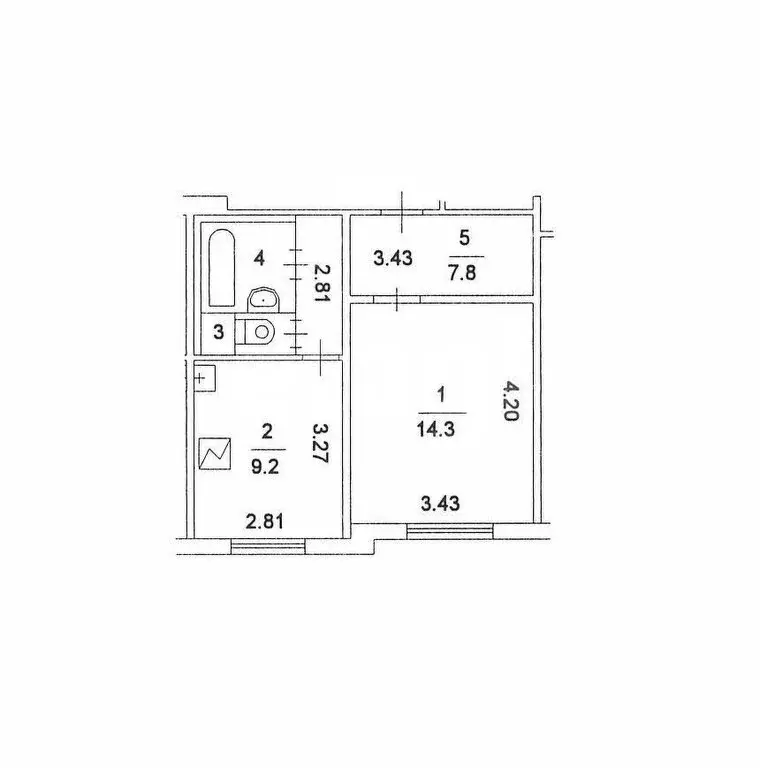 1-комнатная квартира: Москва, Окская улица, 1к1 (37 м) - Фото 0