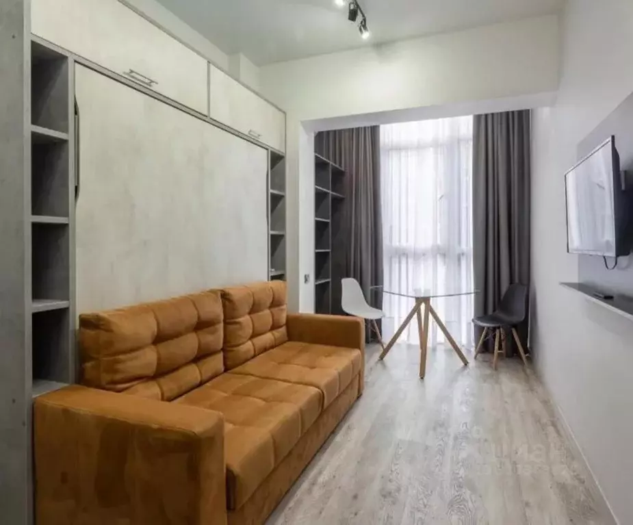 Студия Краснодарский край, Сочи Центральный мкр, ул. Роз, 36 (18.0 м) - Фото 0