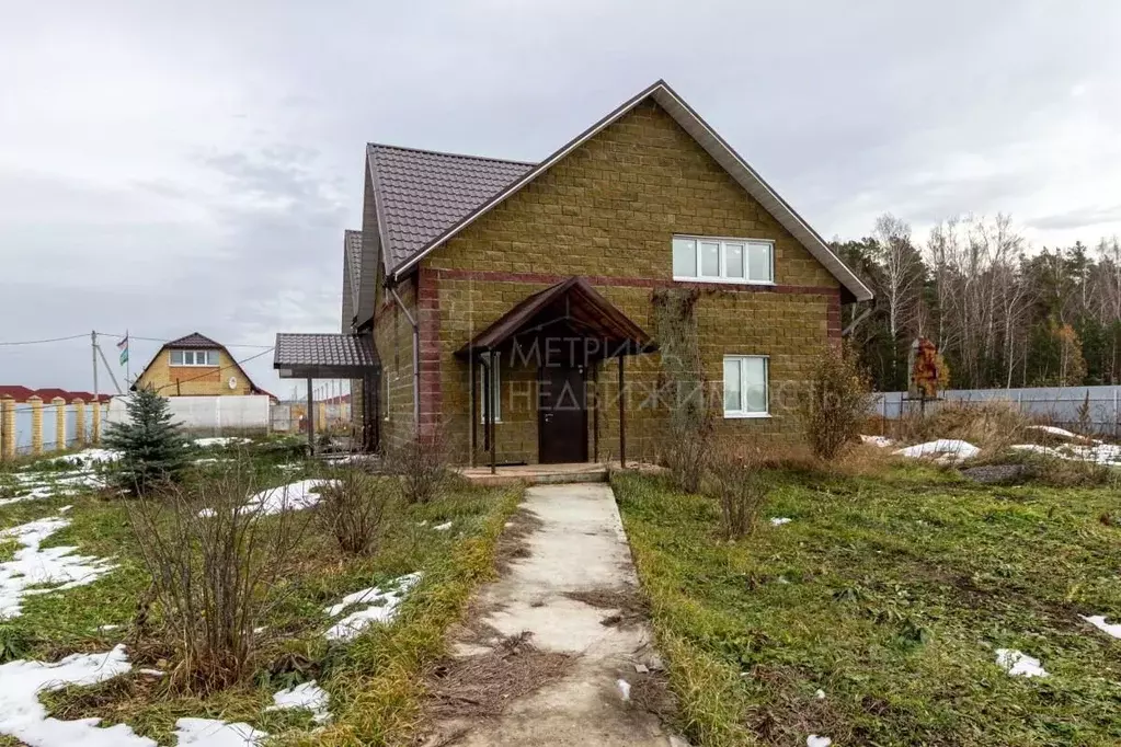 Коттедж в Тюменская область, Тюменский район, д. Ушакова Зеленая ул. ... - Фото 1