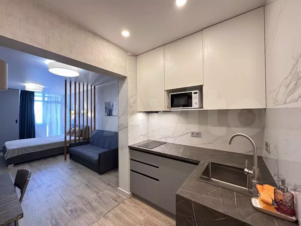 Квартира-студия, 30 м, 8/21 эт. - Фото 1