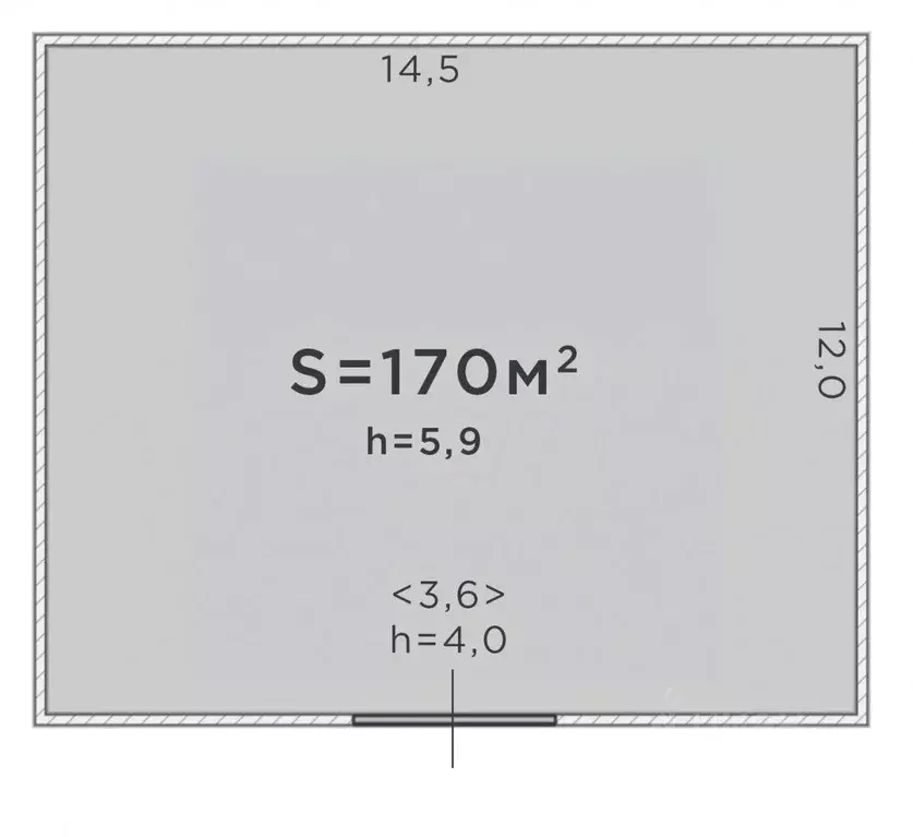 Склад в Тюменская область, Тюмень ул. Механизаторов, 70с3 (170 м) - Фото 1