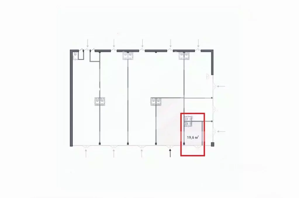 Помещение свободного назначения в Москва Тушинская ул., 24С15 (20 м) - Фото 2