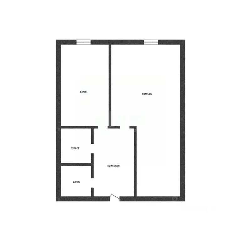 1-к кв. Псковская область, Остров ул. Шумейко, 8 (28.5 м) - Фото 2