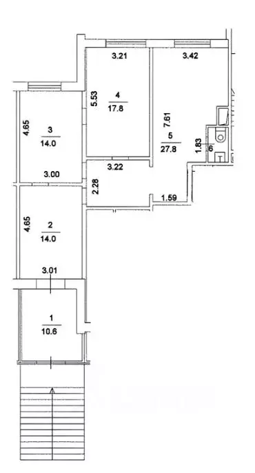 Помещение свободного назначения в Москва Новотушинский проезд, 6С1 (86 ... - Фото 2