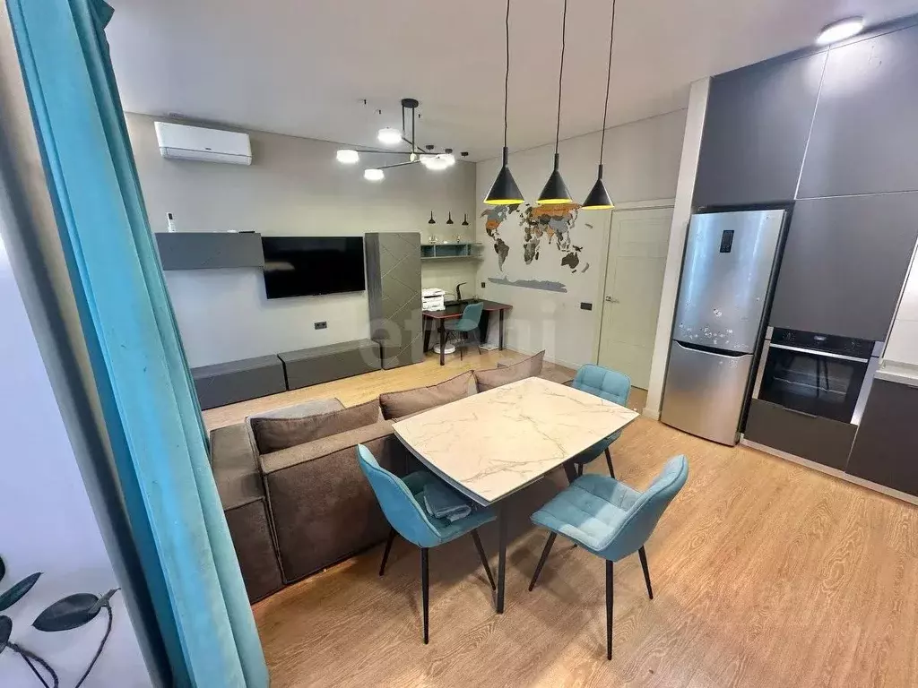 2-к кв. Татарстан, Казань Приволжская ул., 210с5 (56.4 м) - Фото 1