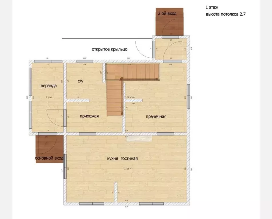 Дом в Ленинградская область, Выборгский район, Селезневское с/пос, ... - Фото 2