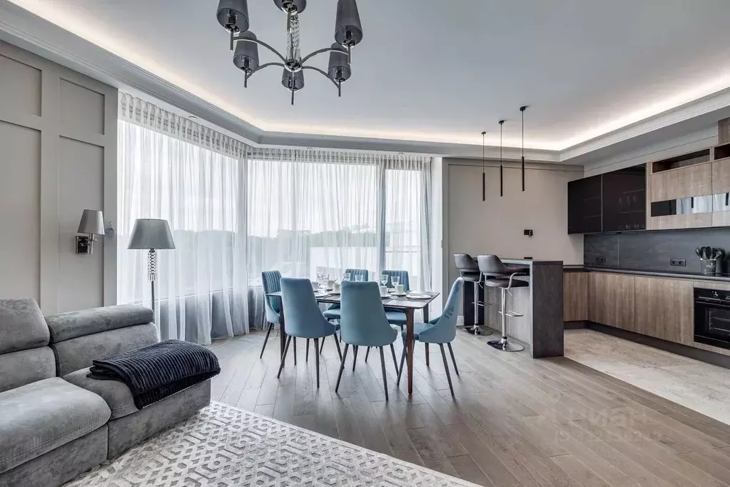 3-к кв. Москва Ленинградский просп., 36с38 (100.0 м) - Фото 1